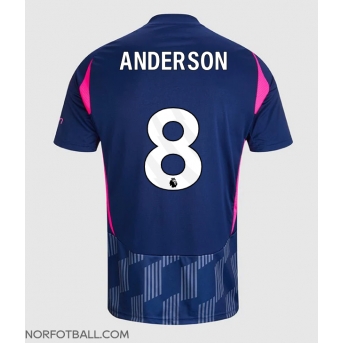 Billige Fotballdrakt Nottingham Forest Elliot Anderson #8 Replika Bortedrakt 2024-25 Kortermet